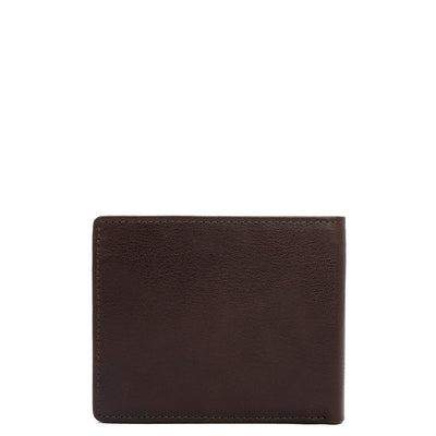 Brown Bifold Leather Mens Wallet