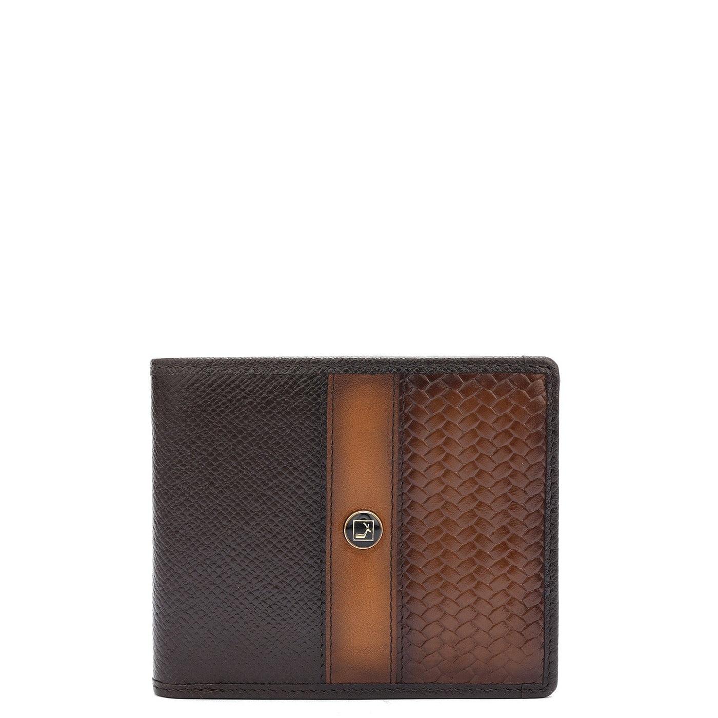 Chocolate Bifold Leather Mens Wallet