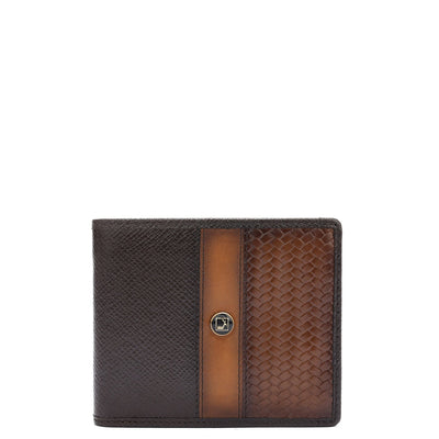 Chocolate Bifold Leather Mens Wallet