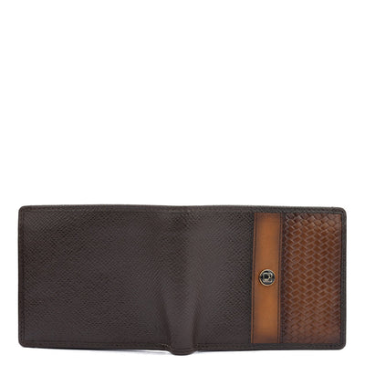 Chocolate Bifold Leather Mens Wallet