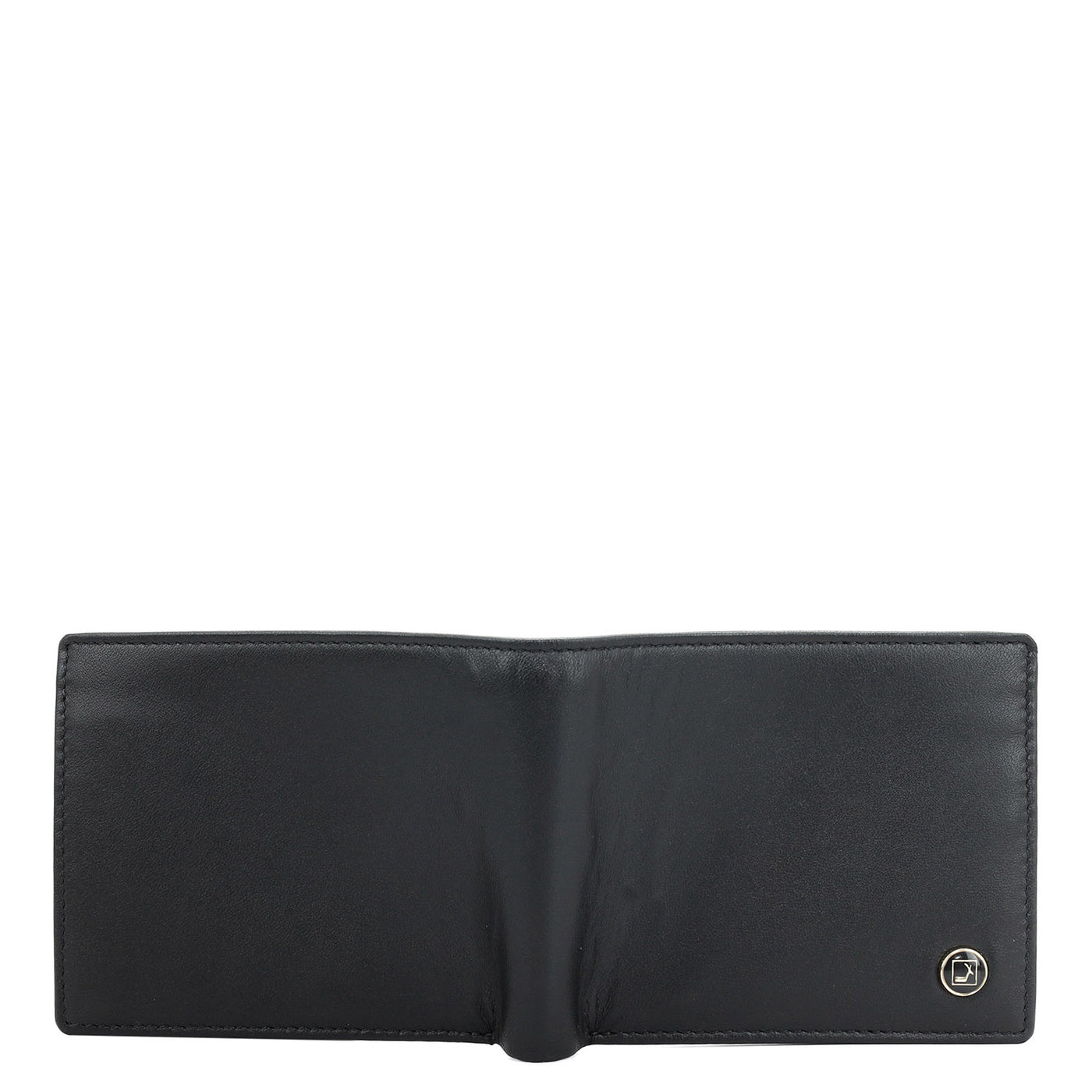 Black Bifold Leather Mens Wallet