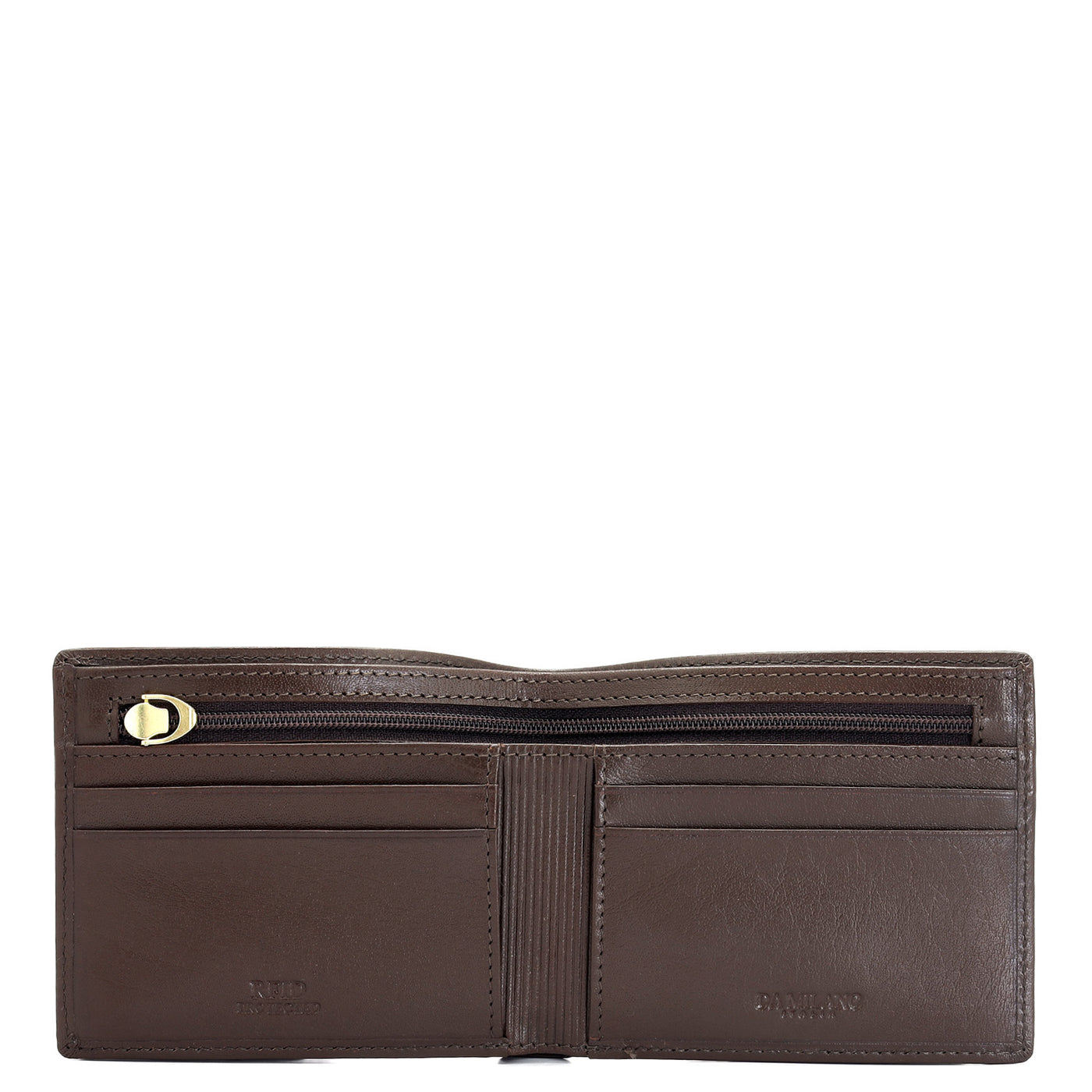 Brown Bifold Leather Mens Wallet