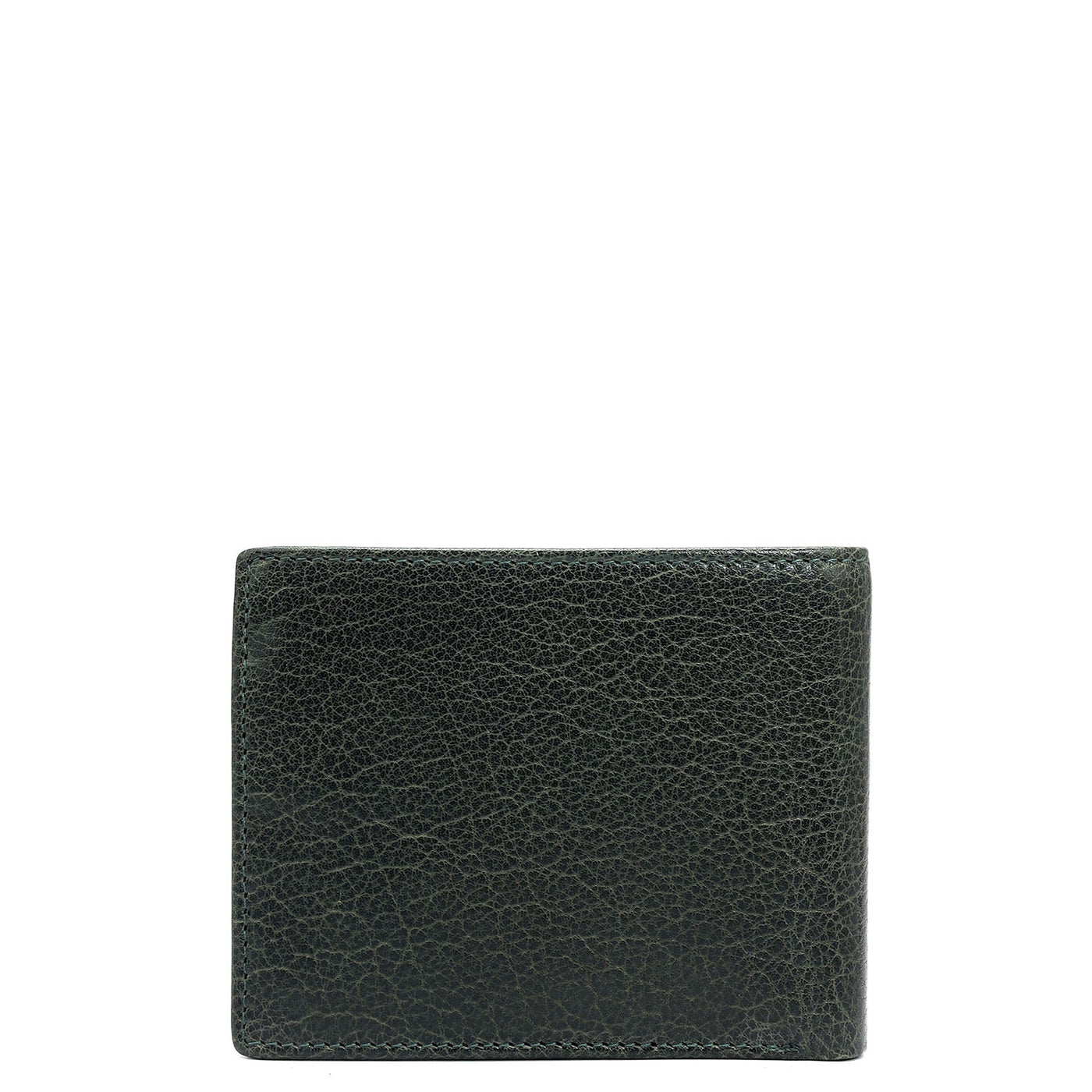 Green Bifold Leather Mens Wallet