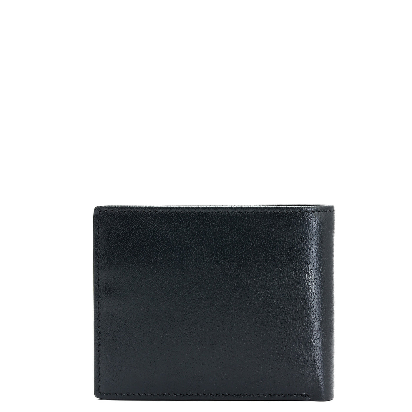 Navy Bifold Leather Mens Wallet