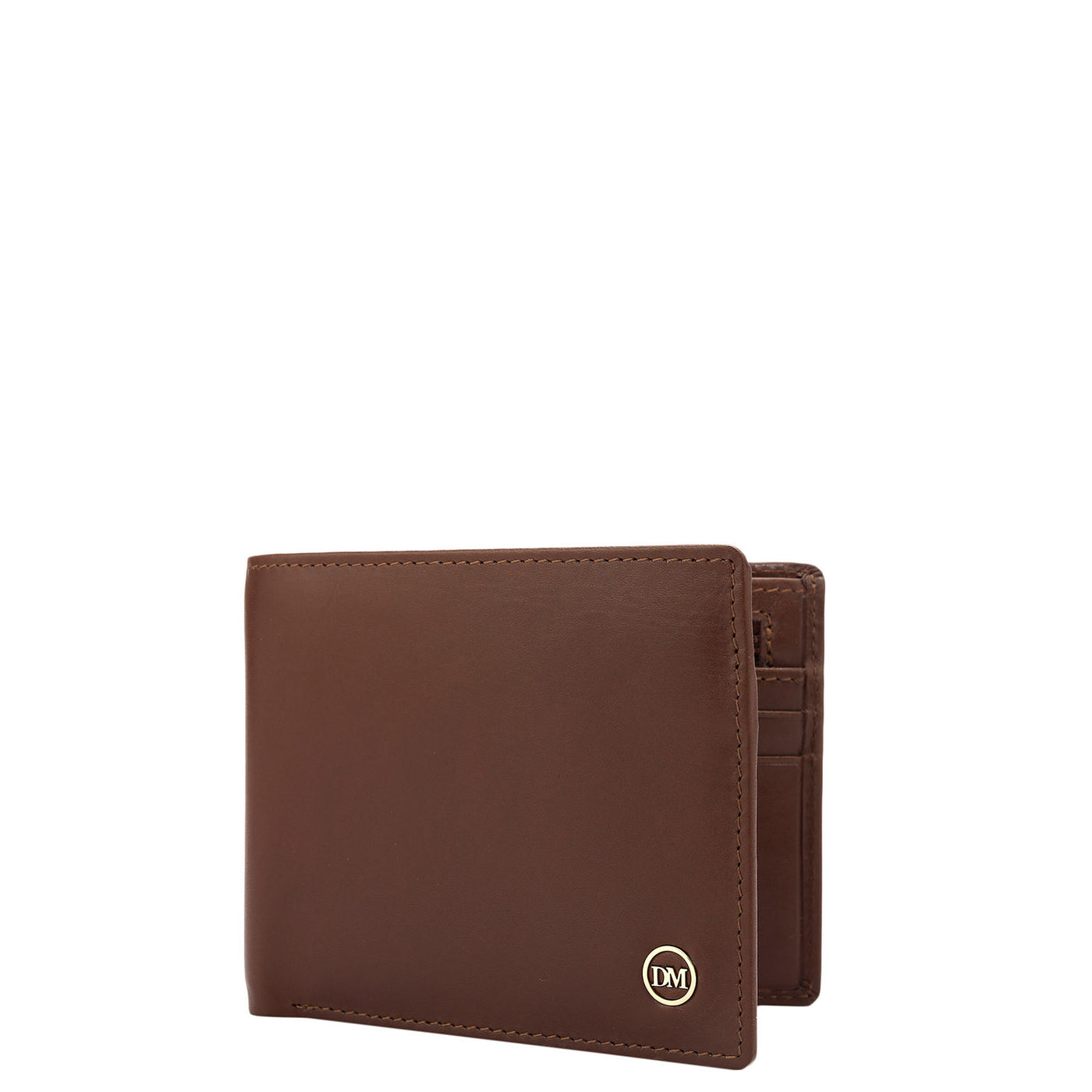 Brown Bifold Leather Mens Wallet