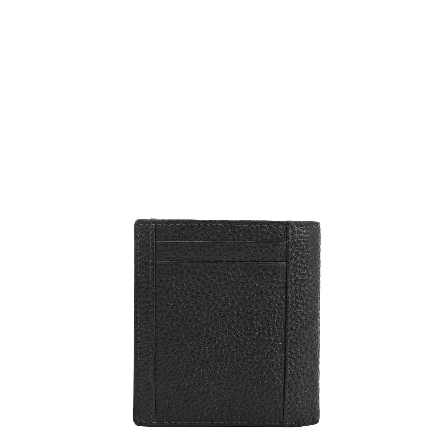 Black Bifold Leather Mens Wallet