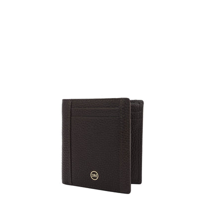 Chocolate Bifold Leather Mens Wallet