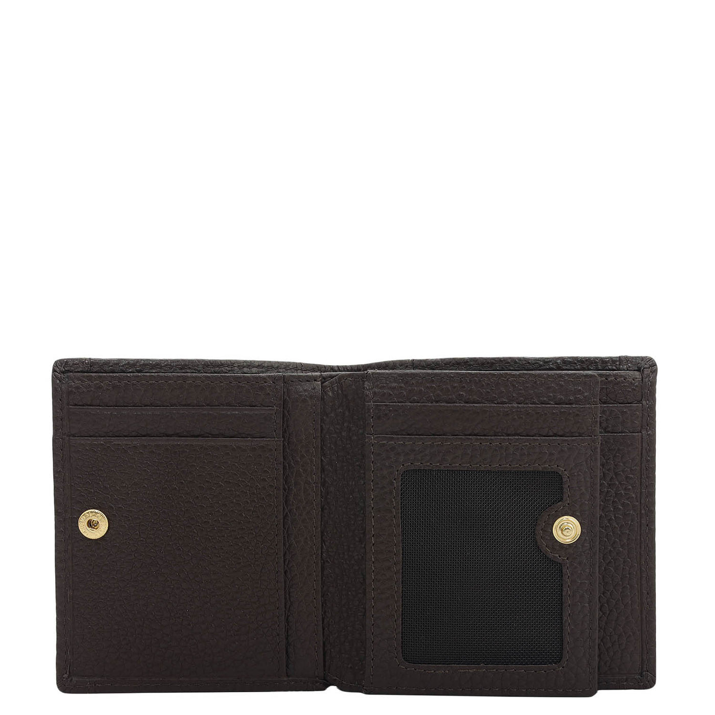 Chocolate Bifold Leather Mens Wallet