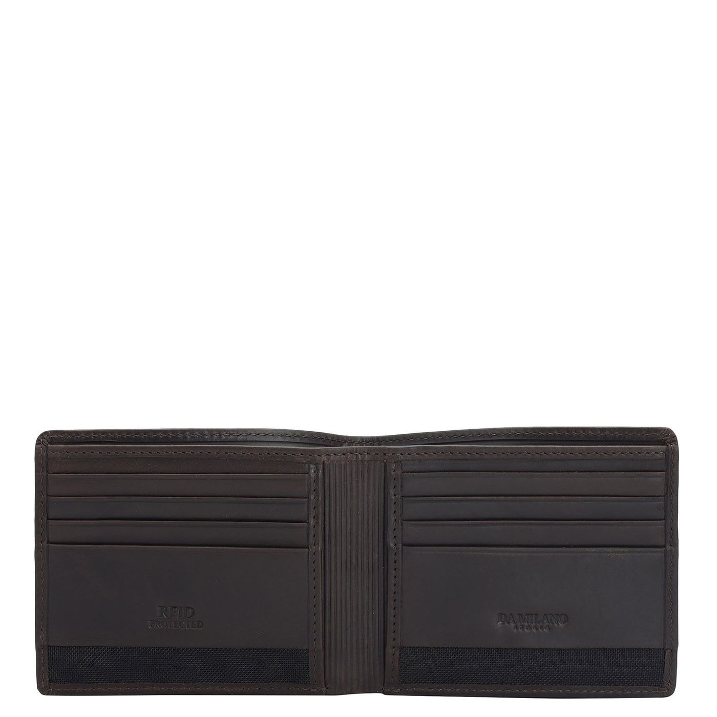 Brown Bifold Leather Mens Wallet