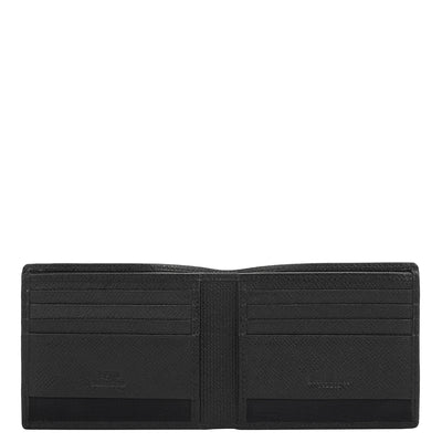 Franzy Leather Mens Wallet - Black