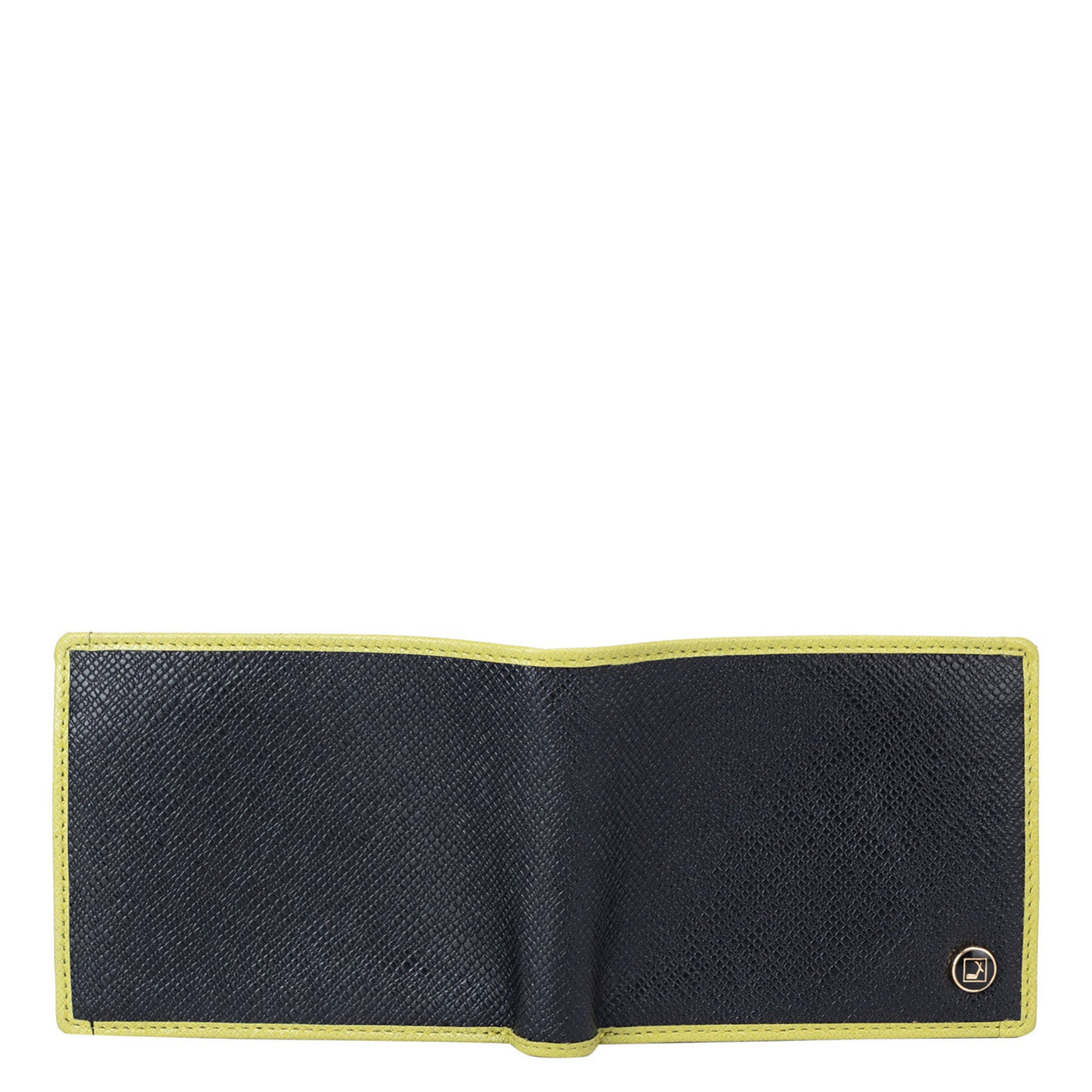 Black Bifold Leather Mens Wallet