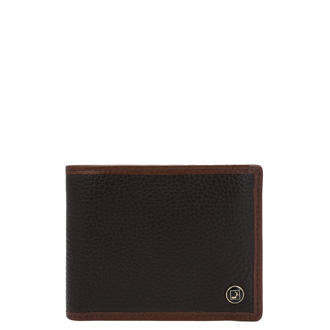 Chocolate Bifold Leather Mens Wallet