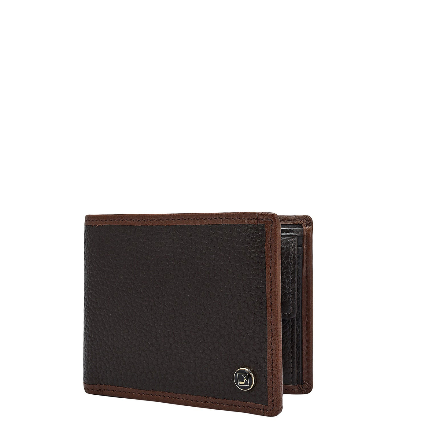 Chocolate Bifold Leather Mens Wallet