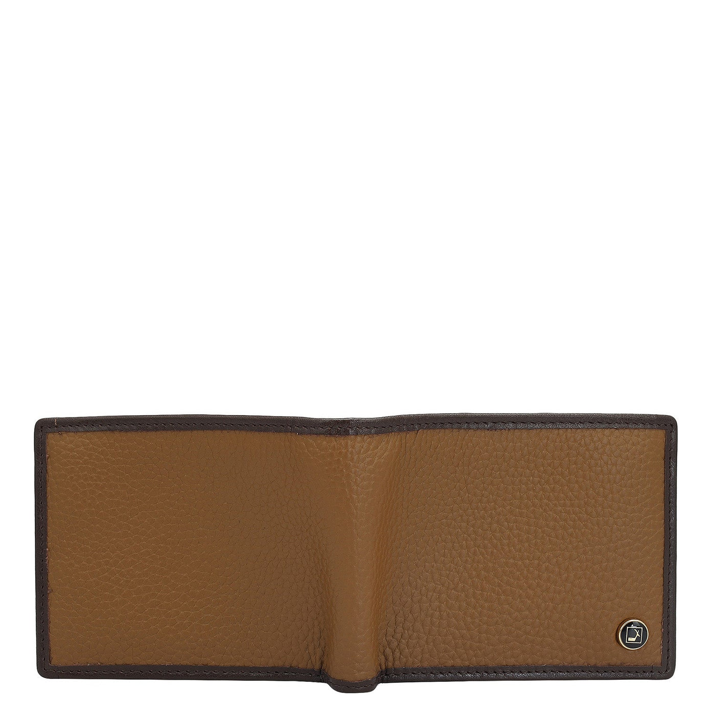 Tan Bifold Leather Mens Wallet