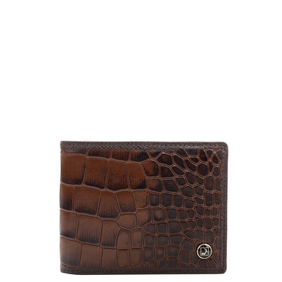 Brown Bifold Leather Mens Wallet