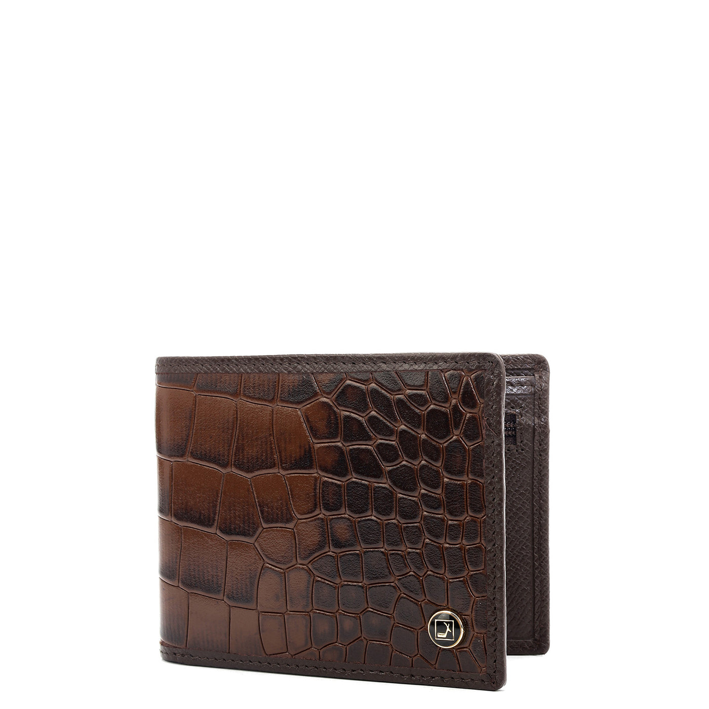 Brown Bifold Leather Mens Wallet