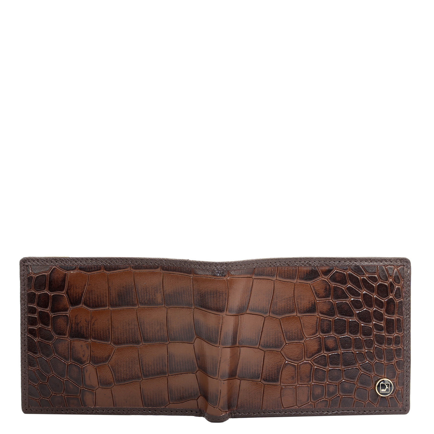 Brown Bifold Leather Mens Wallet