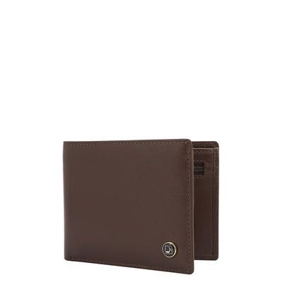 Brown Bifold Leather Mens Wallet