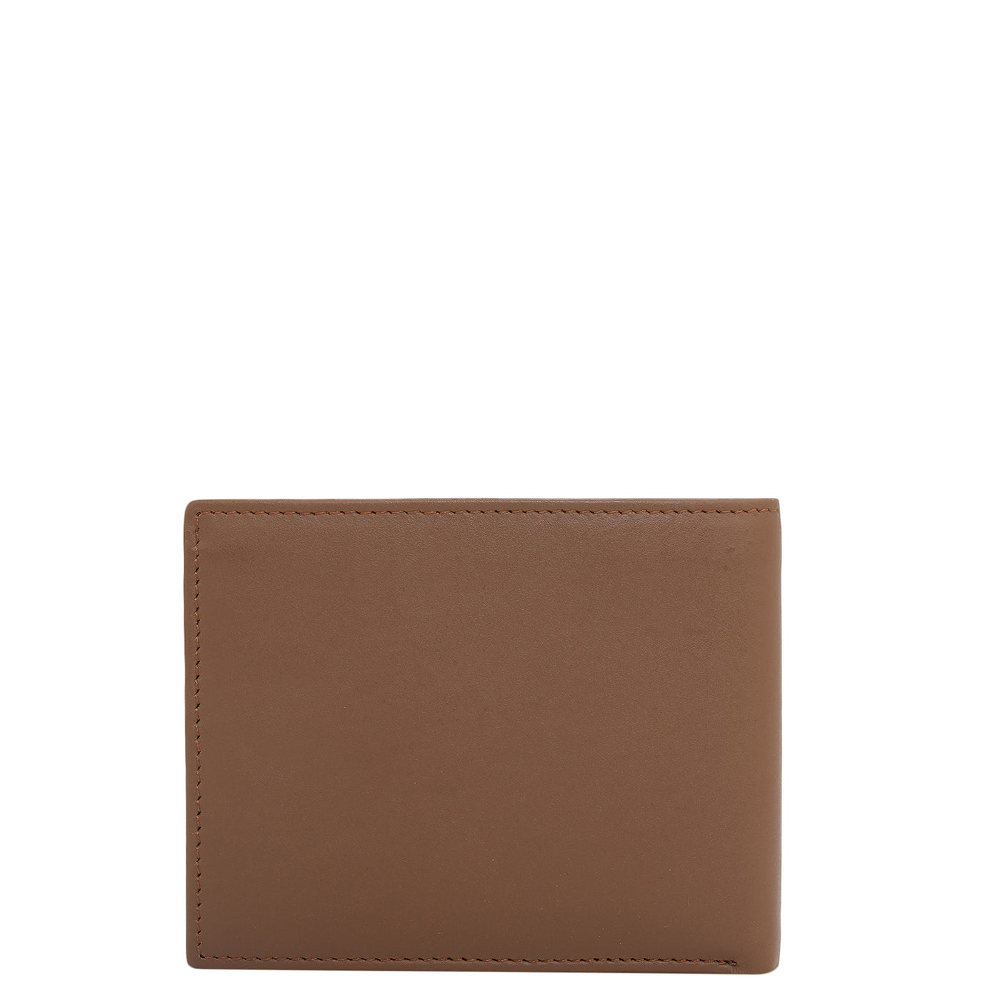 Cognac Bifold Leather Mens Wallet