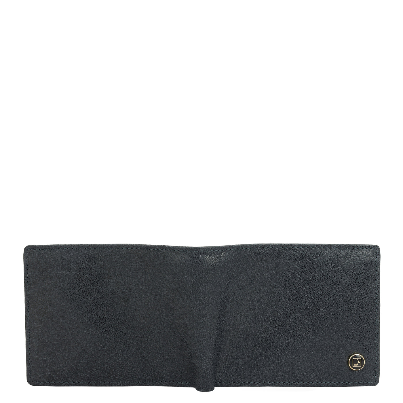 Navy Bifold Leather Mens Wallet