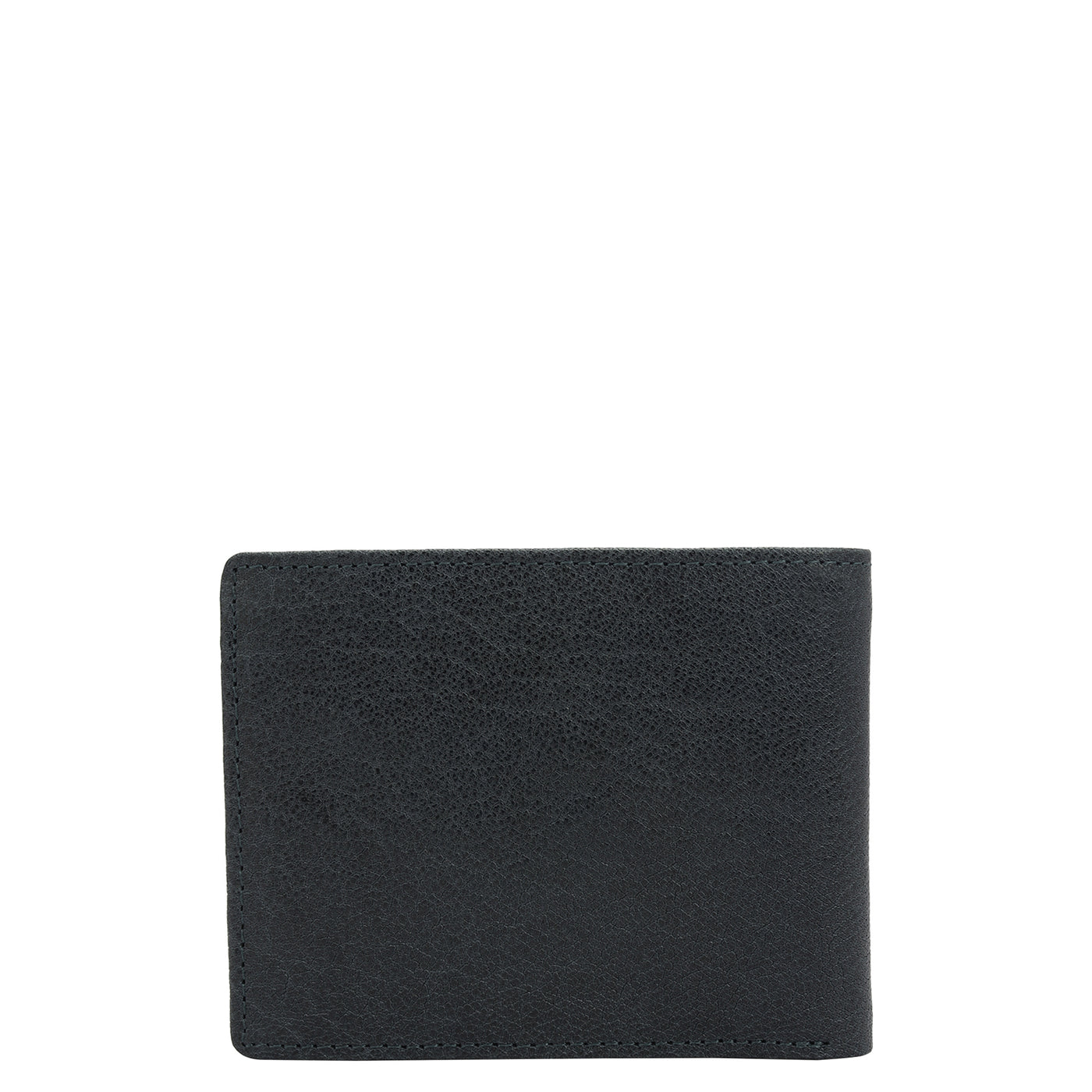 Navy Bifold Leather Mens Wallet