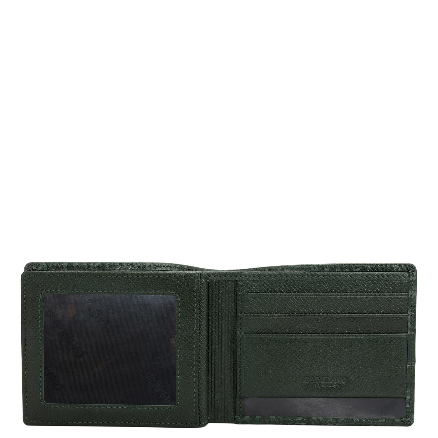 Petrol Green Bifold Leather Mens Wallet