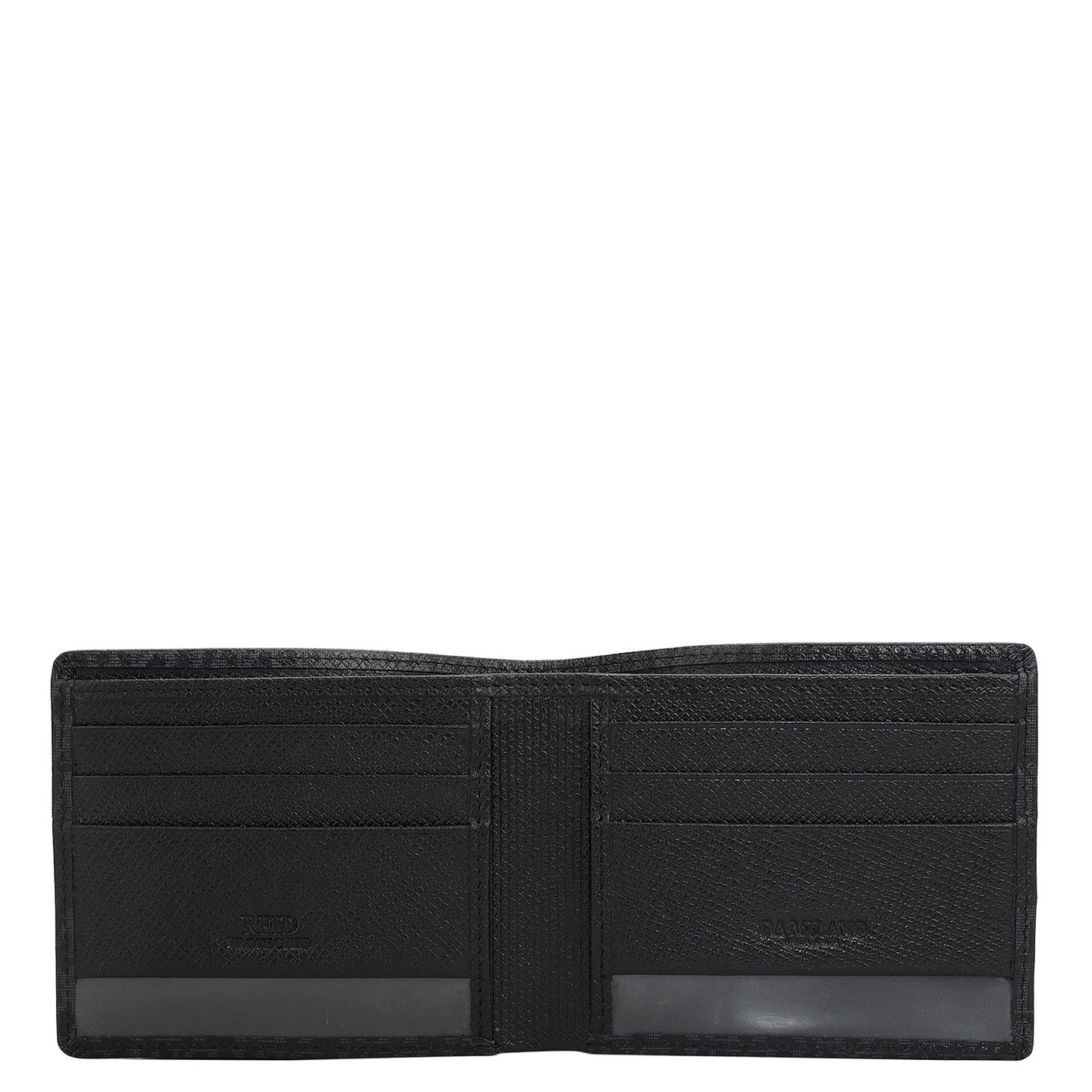 Black Bifold Leather Mens Wallet