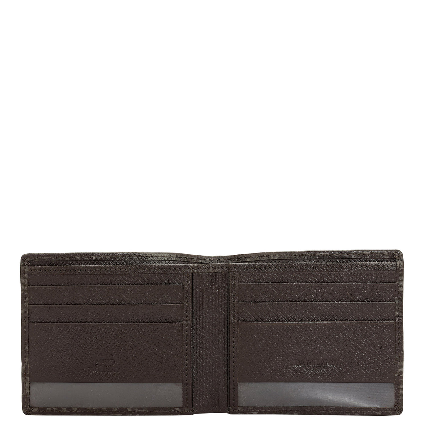 Chocolate Bifold Leather Mens Wallet