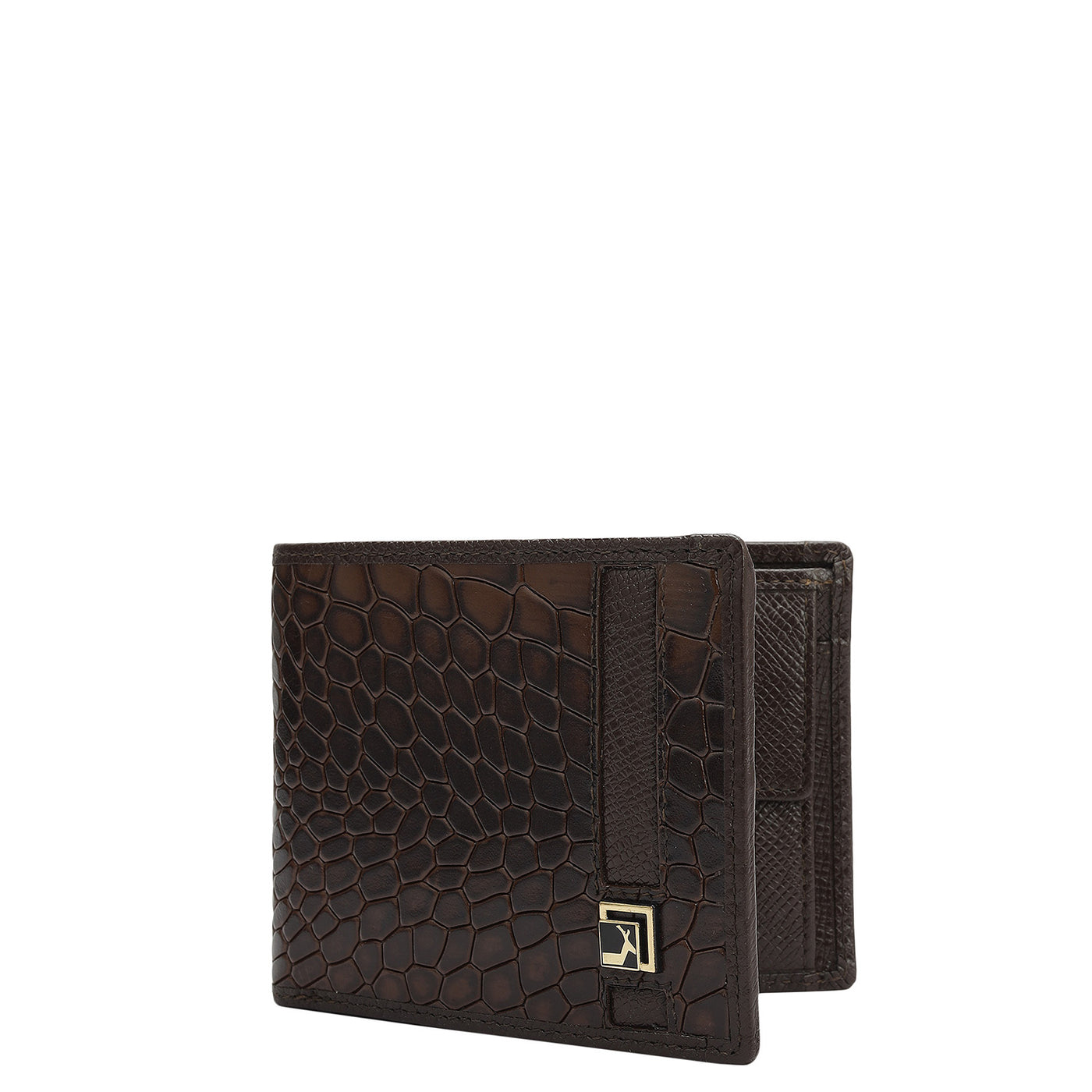 Brown Bifold Leather Mens Wallet