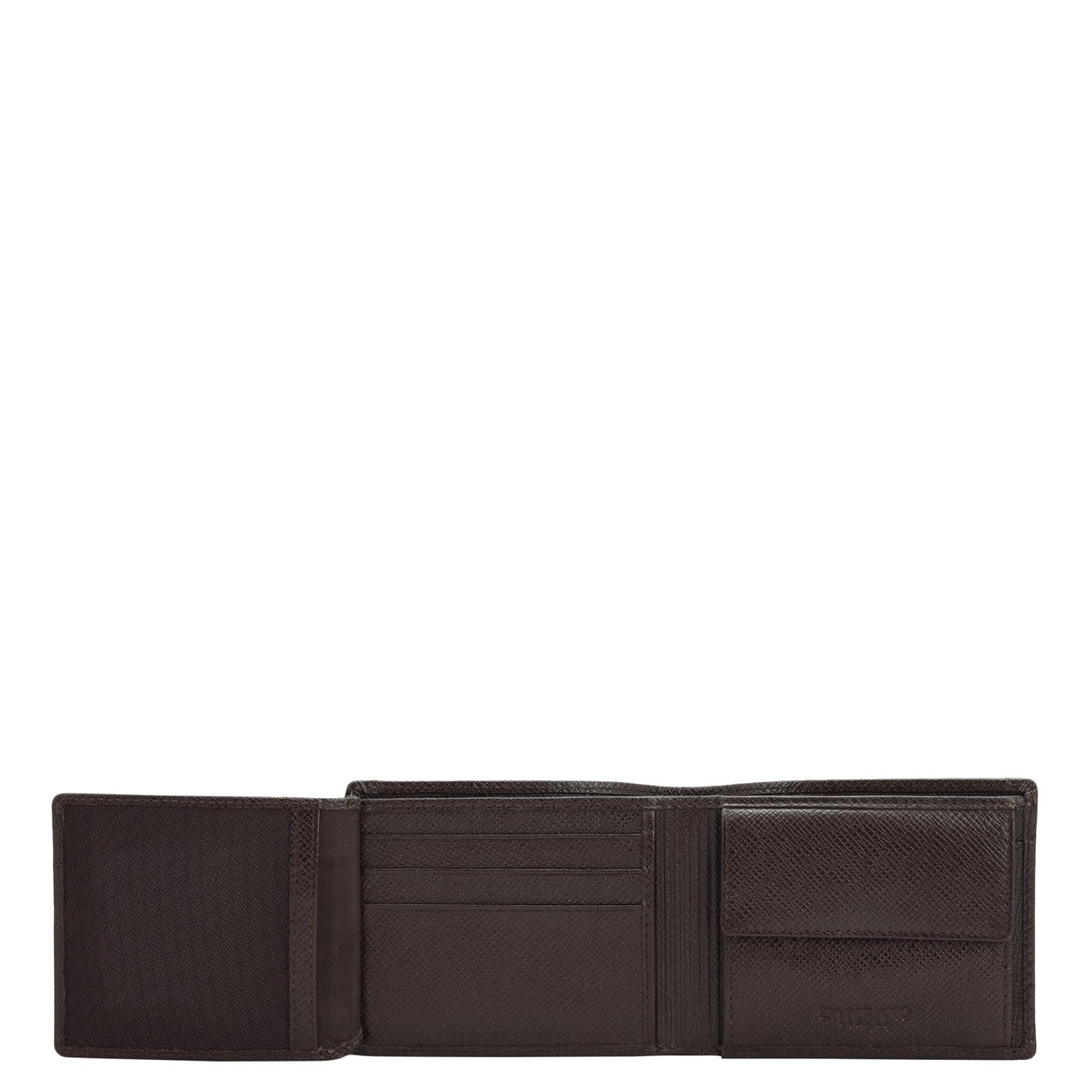 Brown Bifold Leather Mens Wallet