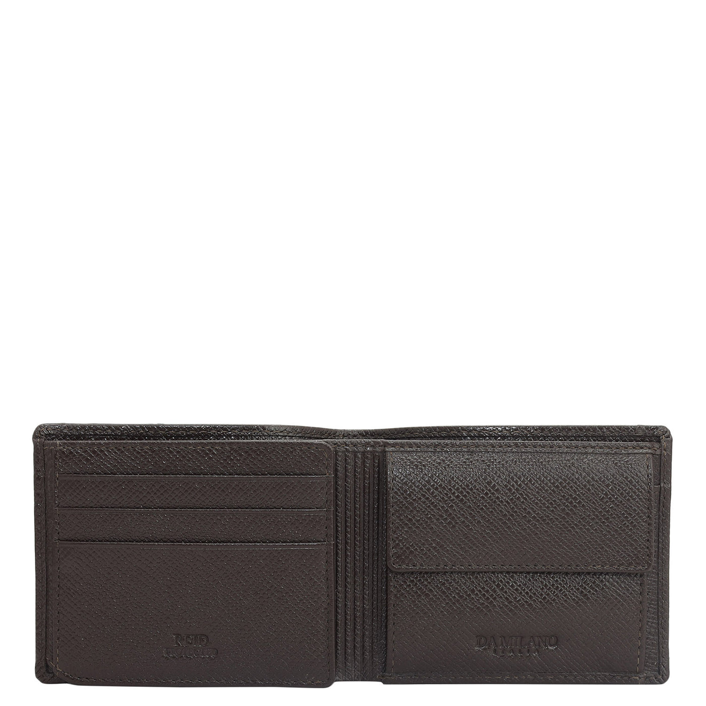 Date Bifold Leather Mens Wallet