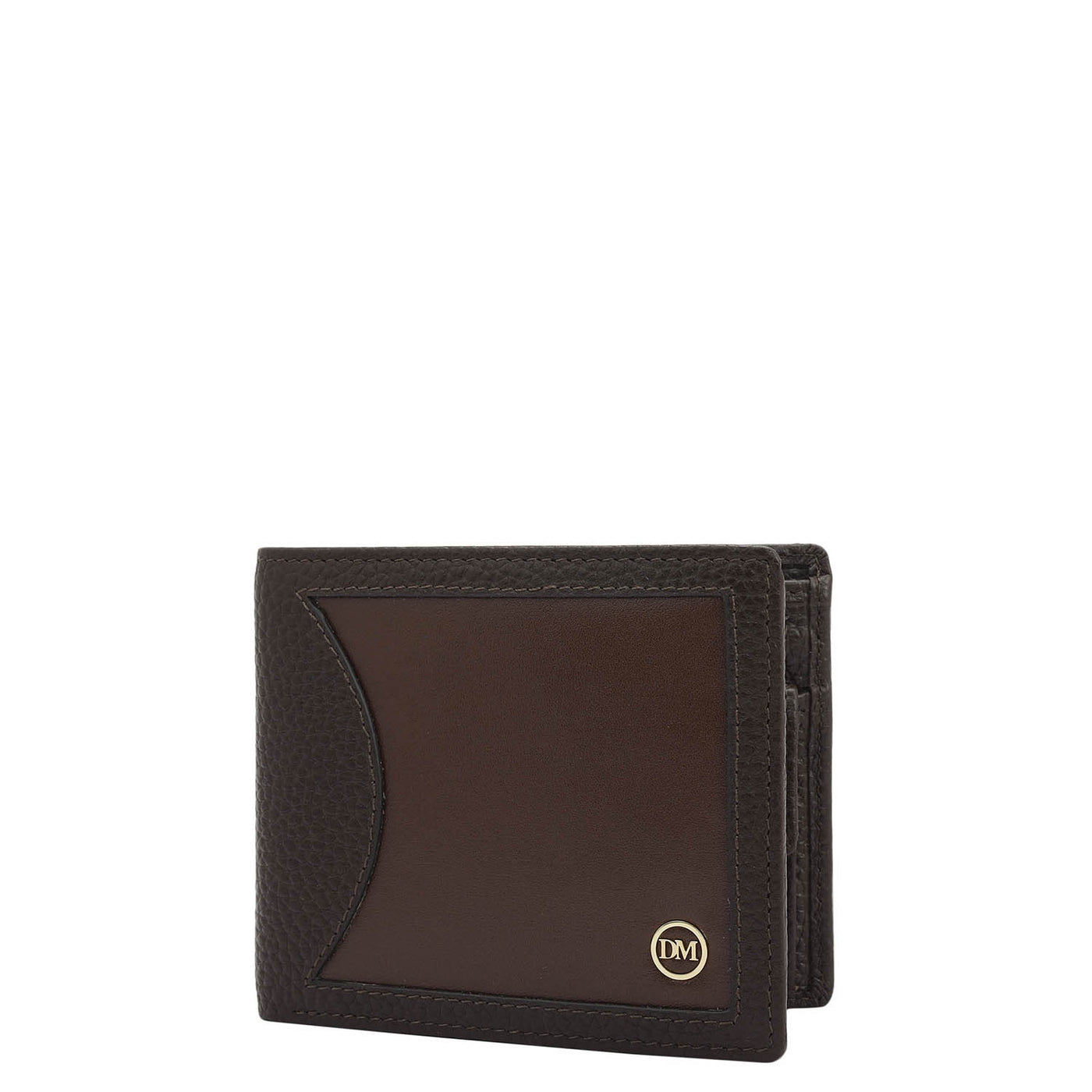 Chocolate Bifold Leather Mens Wallet