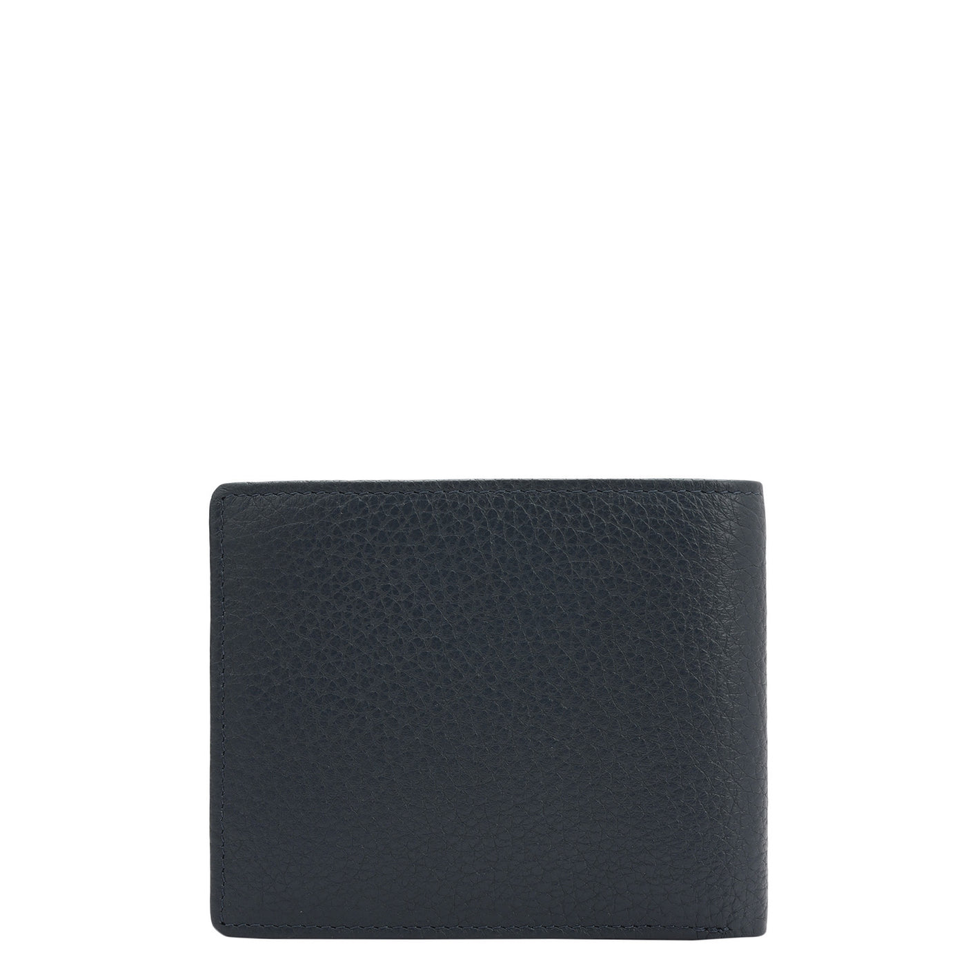 Navy Bifold Leather Mens Wallet