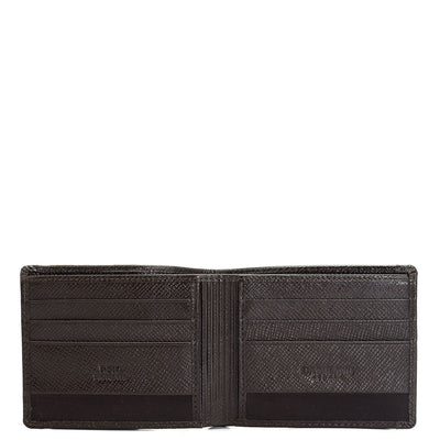 Brown Bifold Leather Mens Wallet