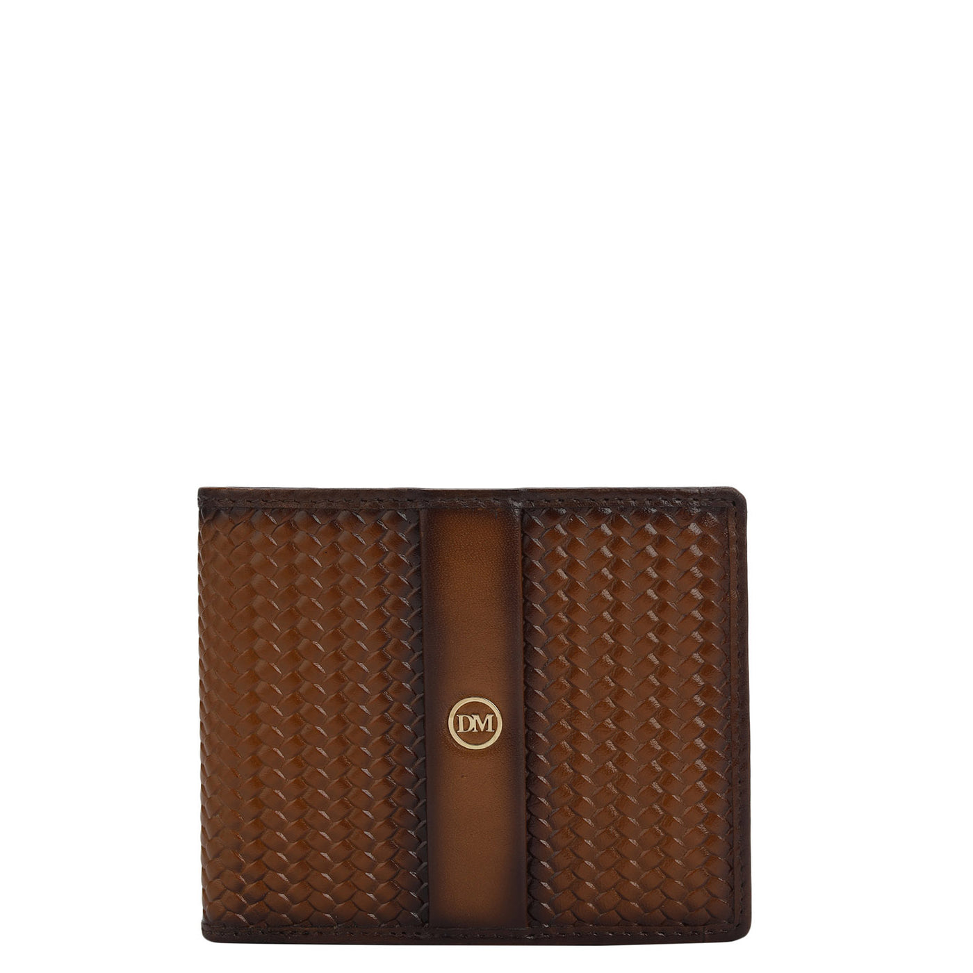 Cognac Bifold Leather Mens Wallet