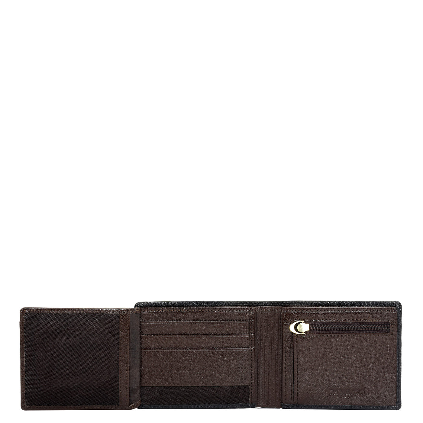 Chocolate Bifold Leather Mens Wallet