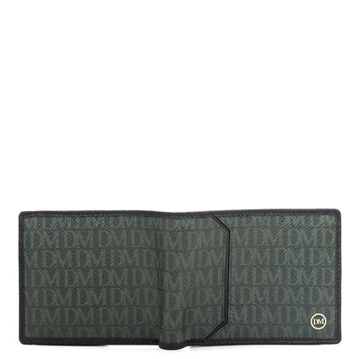 Petrol Green Bifold Leather Mens Wallet