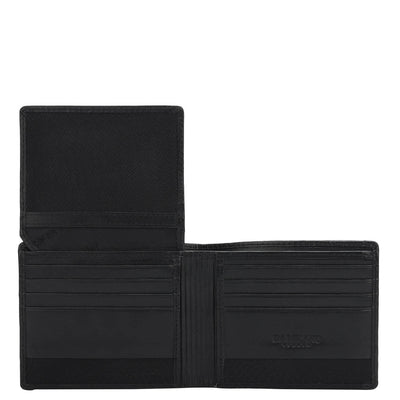 Beige Bifold Leather Mens Wallet