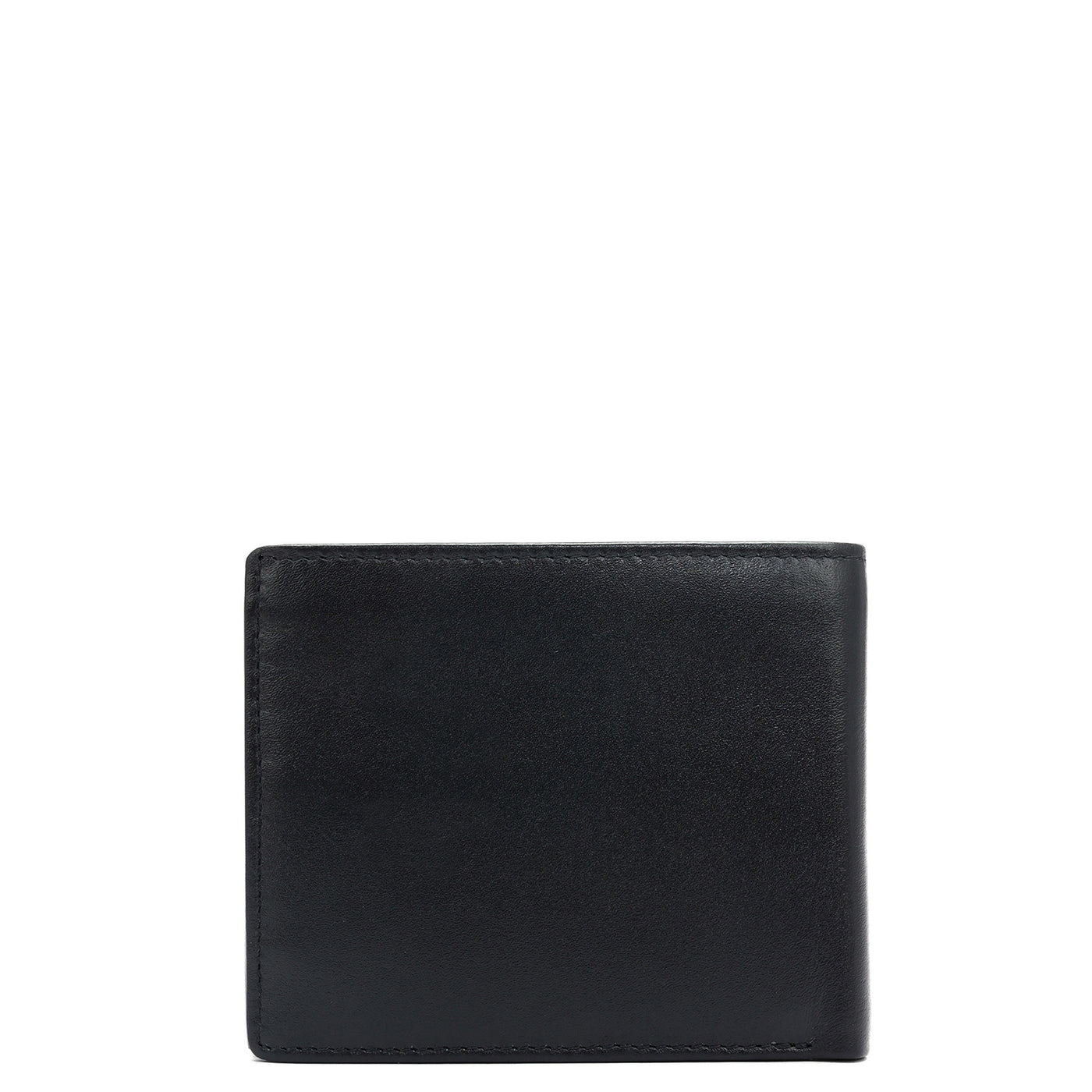 Black Bifold Leather Mens Wallet