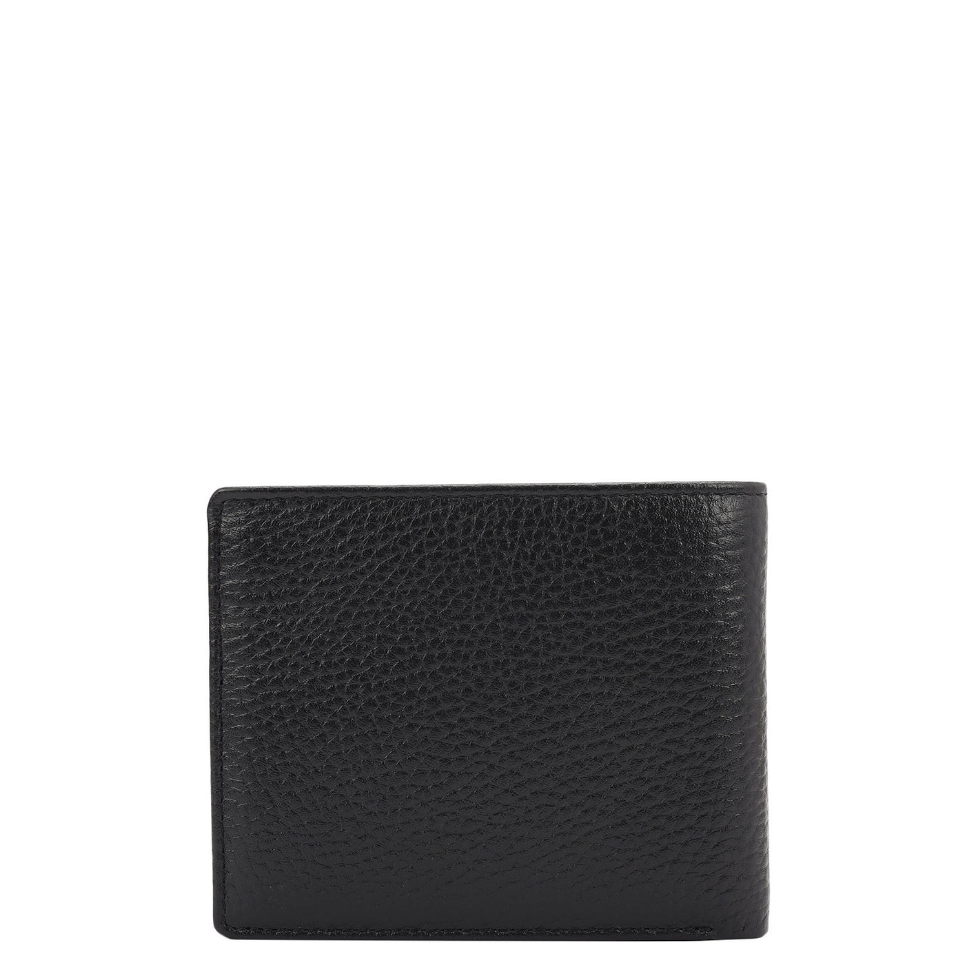 Black Bifold Leather Mens Wallet