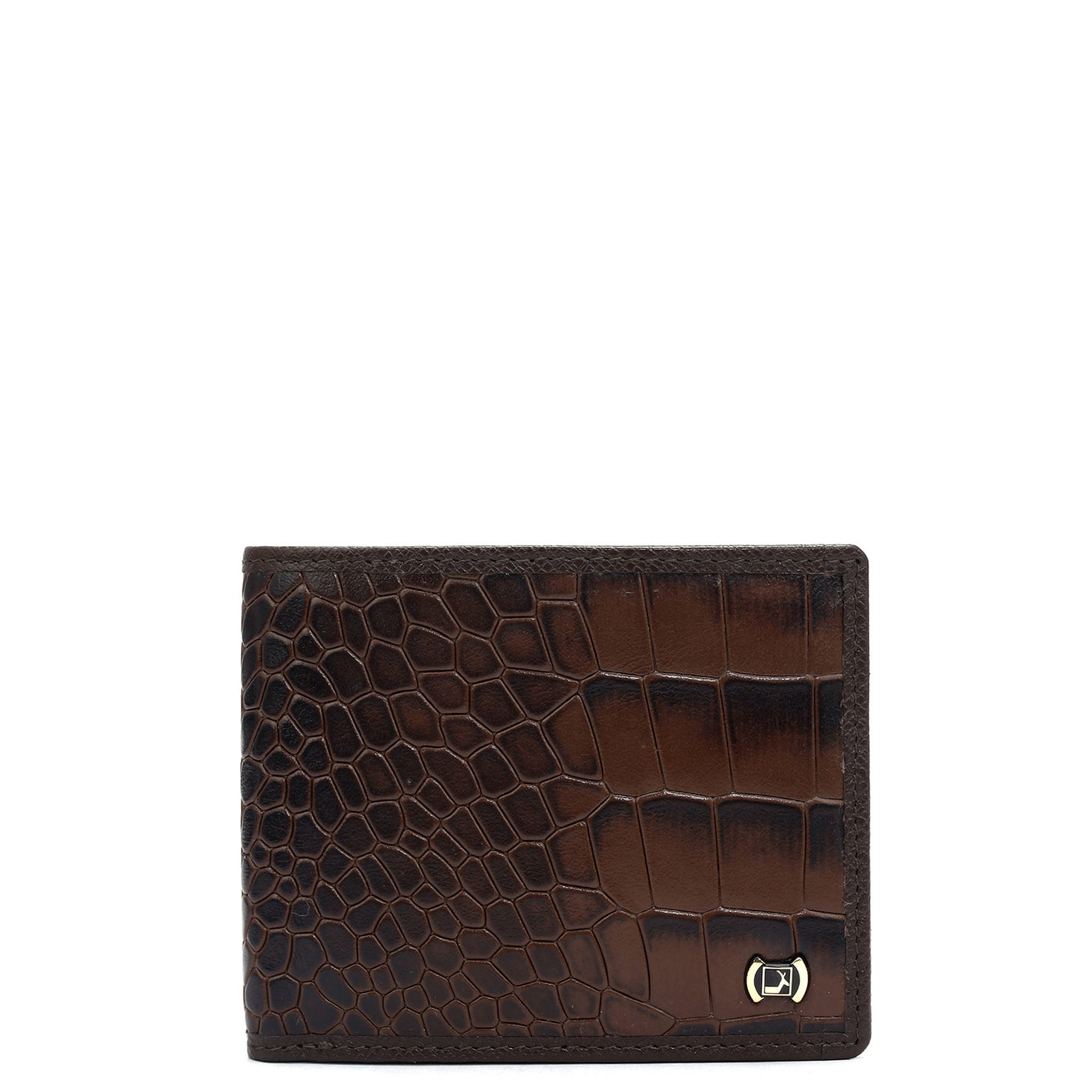 Brown Bifold Leather Mens Wallet