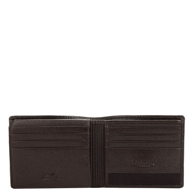 Brown Bifold Leather Mens Wallet