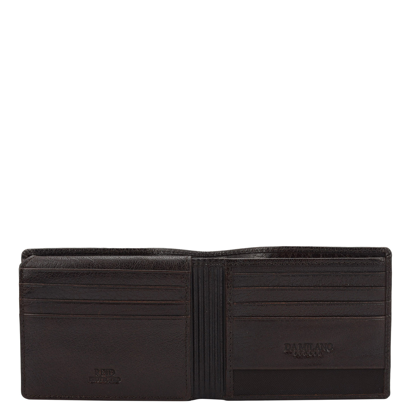 Brown Bifold Leather Mens Wallet