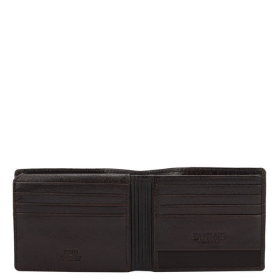 Brown Bifold Leather Mens Wallet