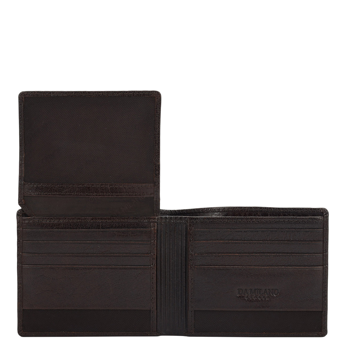 Brown Bifold Leather Mens Wallet