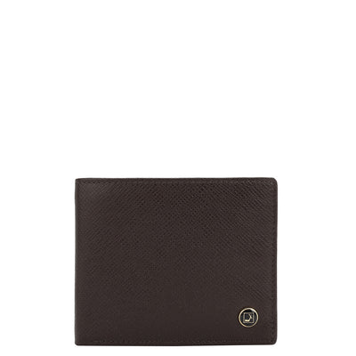 Brown Bifold Leather Mens Wallet