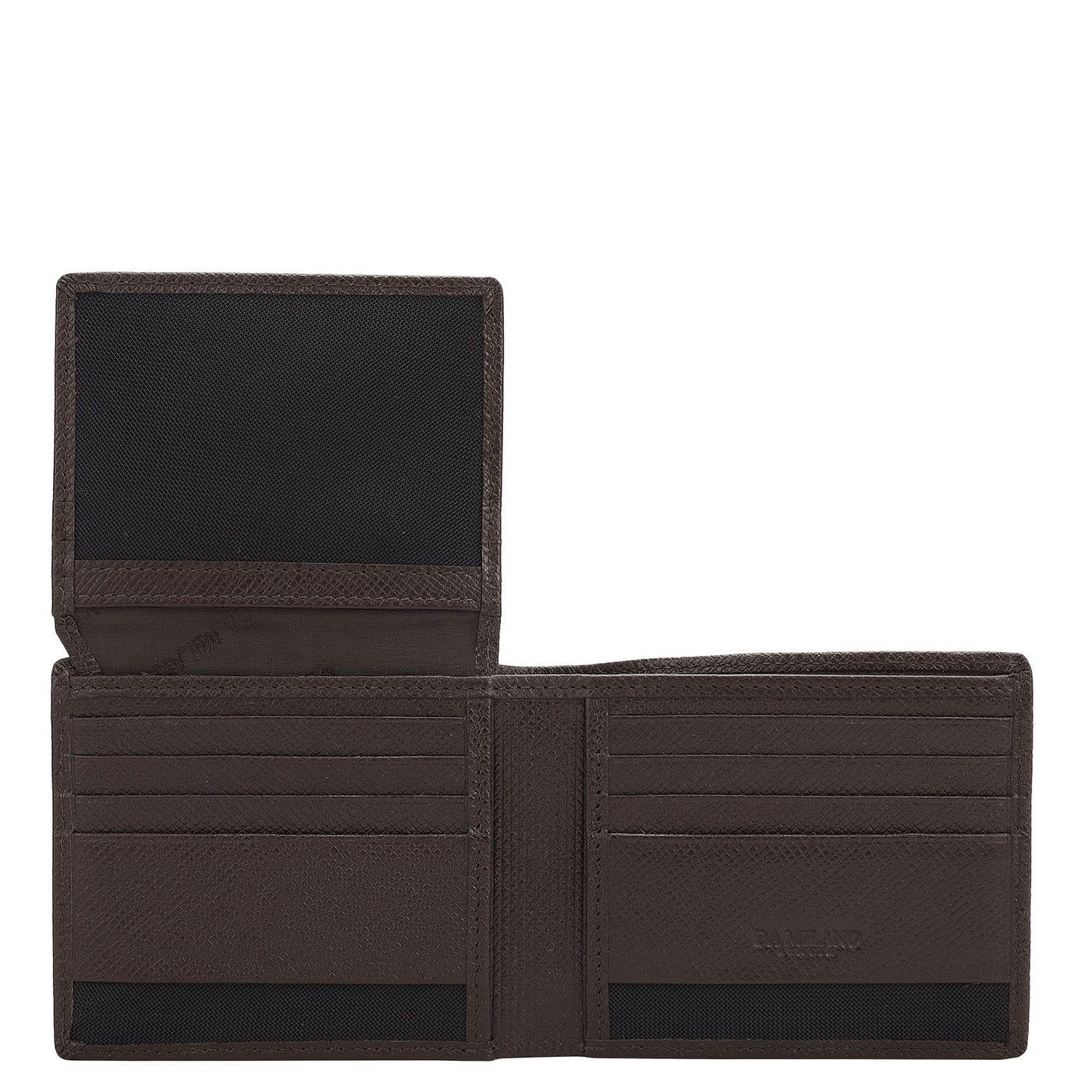 Brown Bifold Leather Mens Wallet