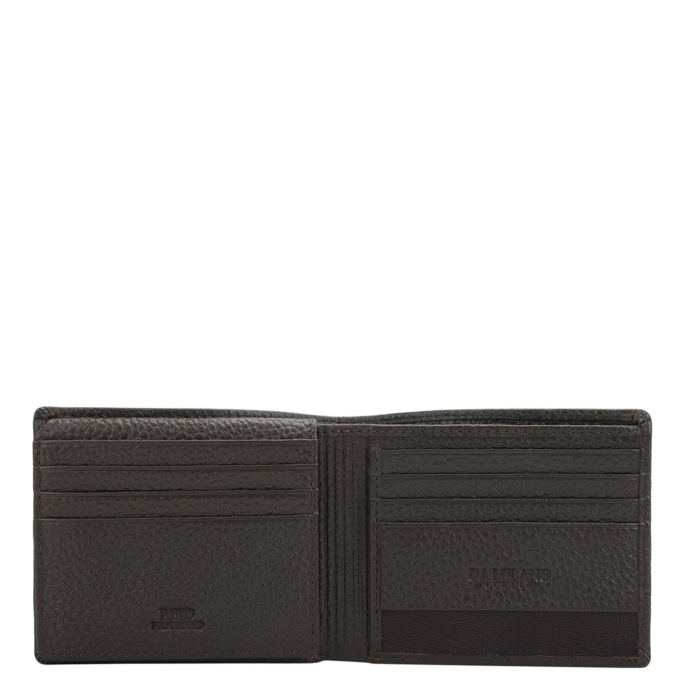 Chocolate Bifold Leather Mens Wallet