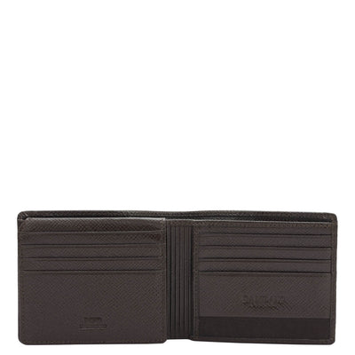 Date Bifold Leather Mens Wallet