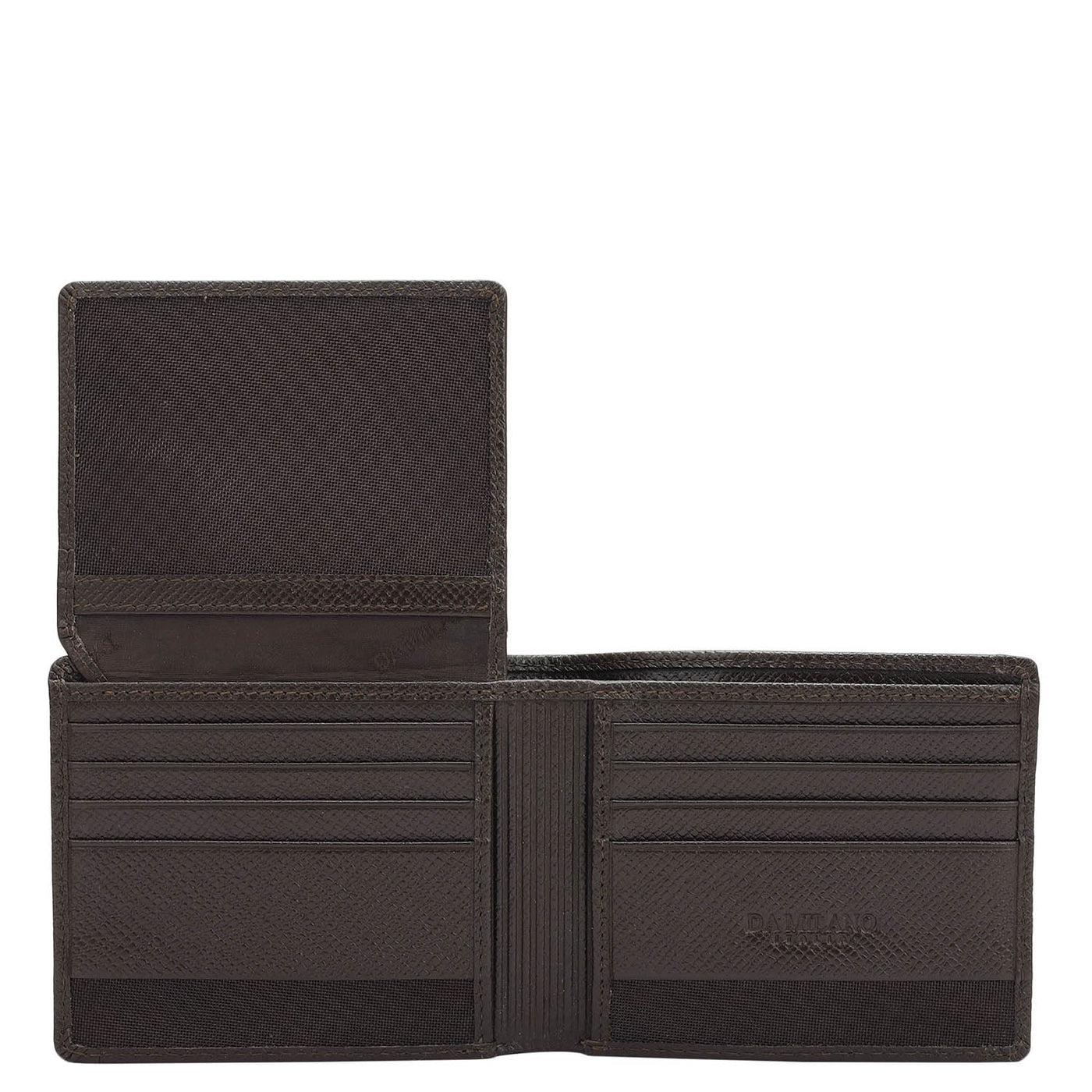 Date Bifold Leather Mens Wallet